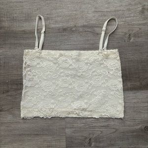 Anthropologie lace back bralette